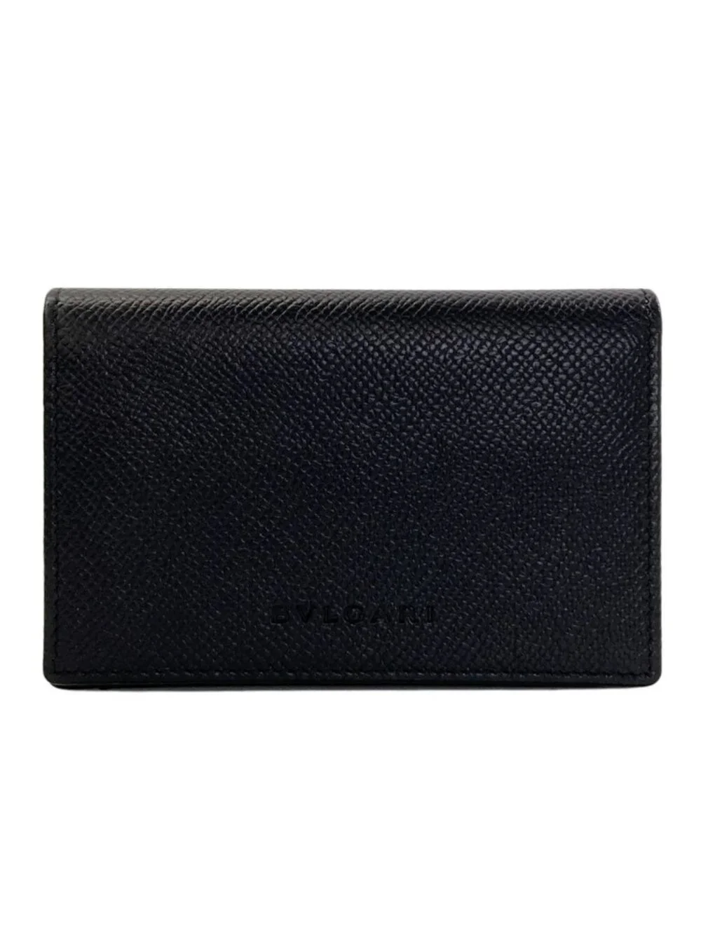 Bvlgari Logo Card Case Leather